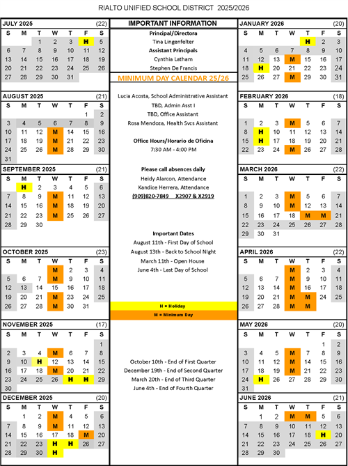calendar